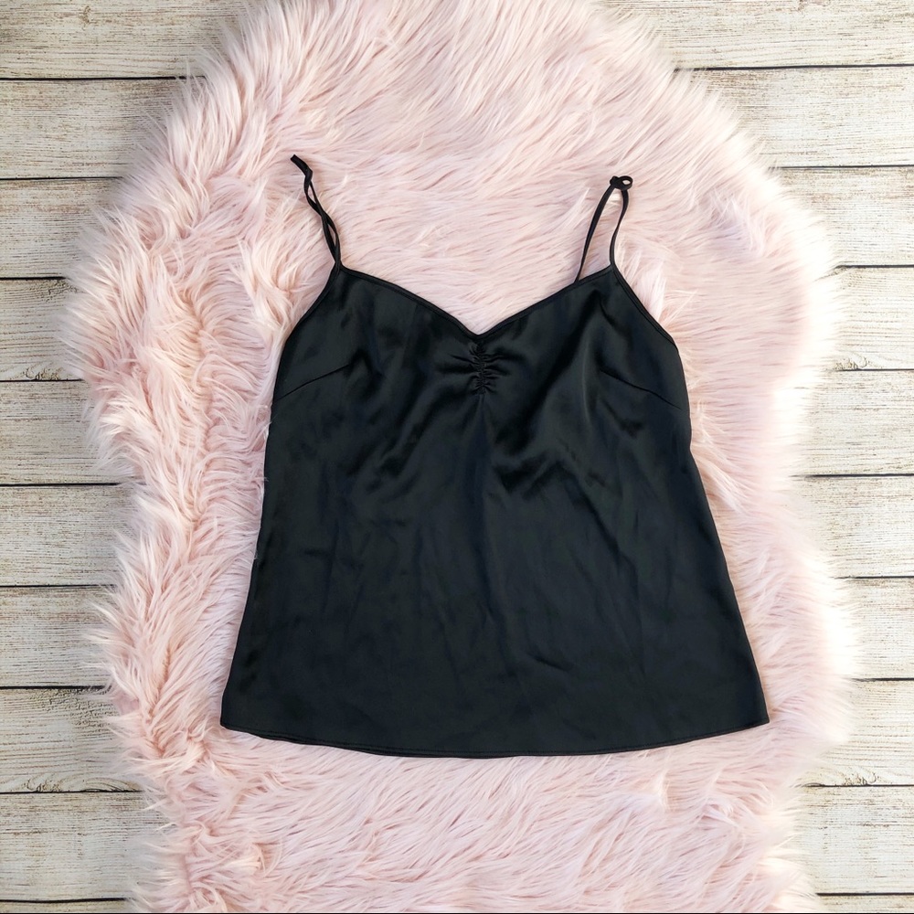 Victoria’s Secret | NWOT Black Silk Like Cami XS